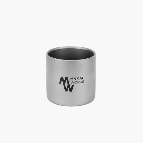 [미니멀웍스] 티타늄 W 필드 컵 180